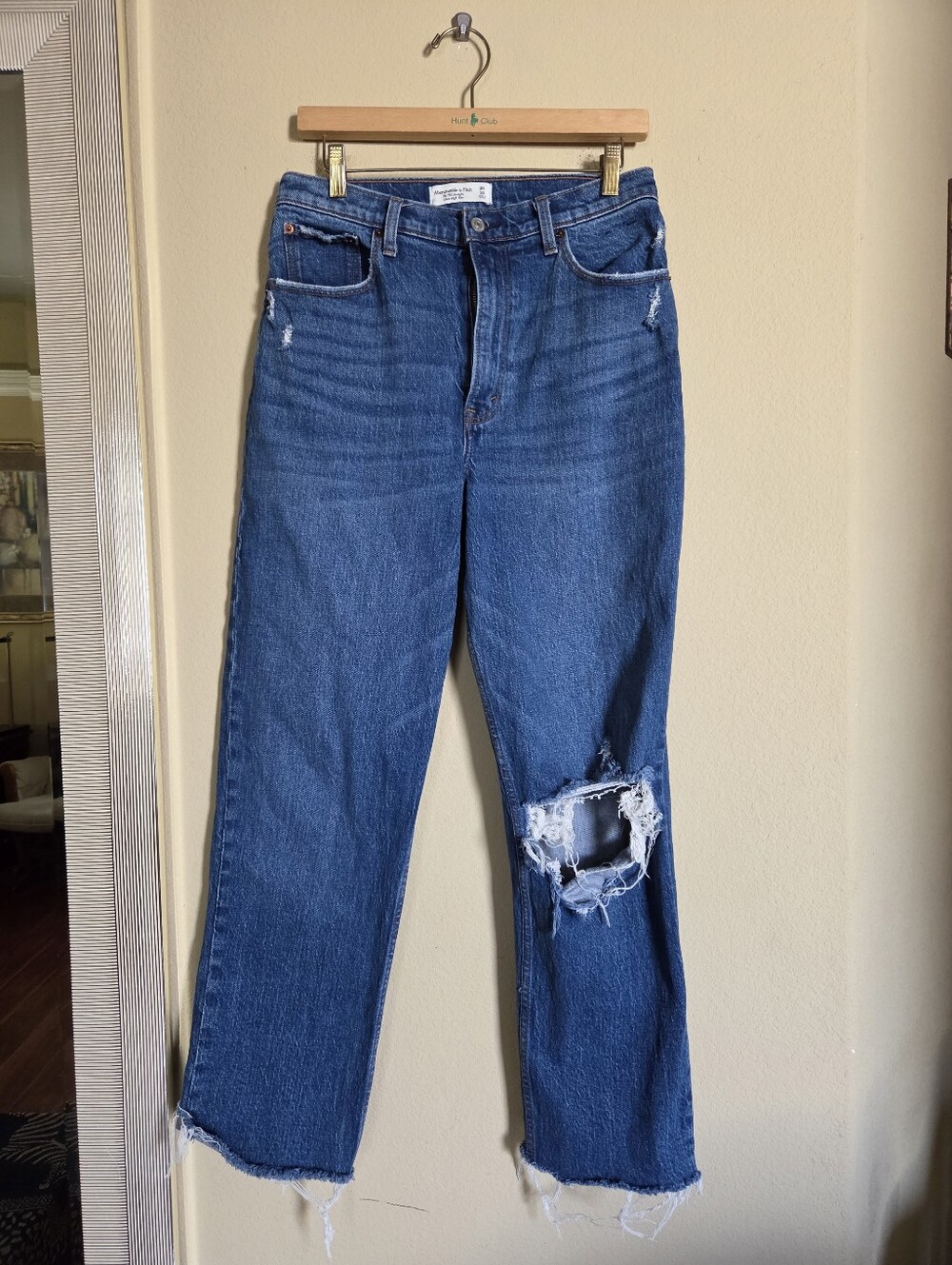 Abercrombie & Fitch 90s Straight Ultra High Rise 30L Jeans